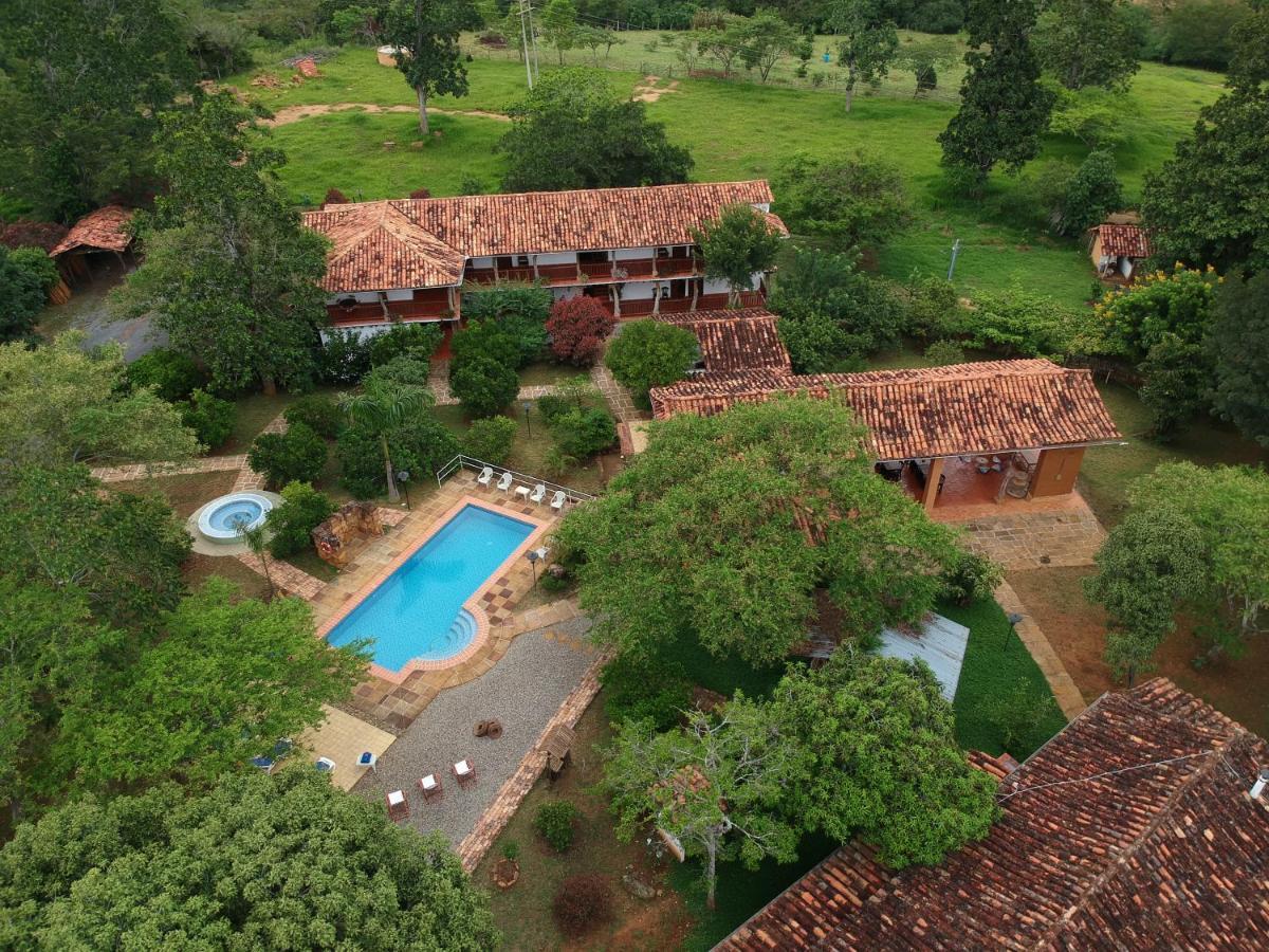 Hotel Hacienda Macedonia Barichara Buitenkant foto