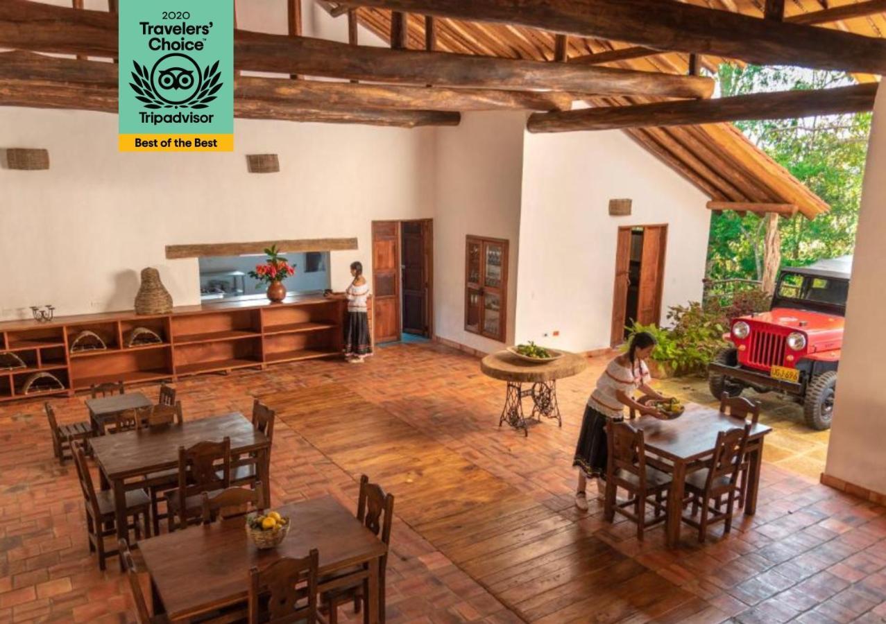 Hotel Hacienda Macedonia Barichara Buitenkant foto