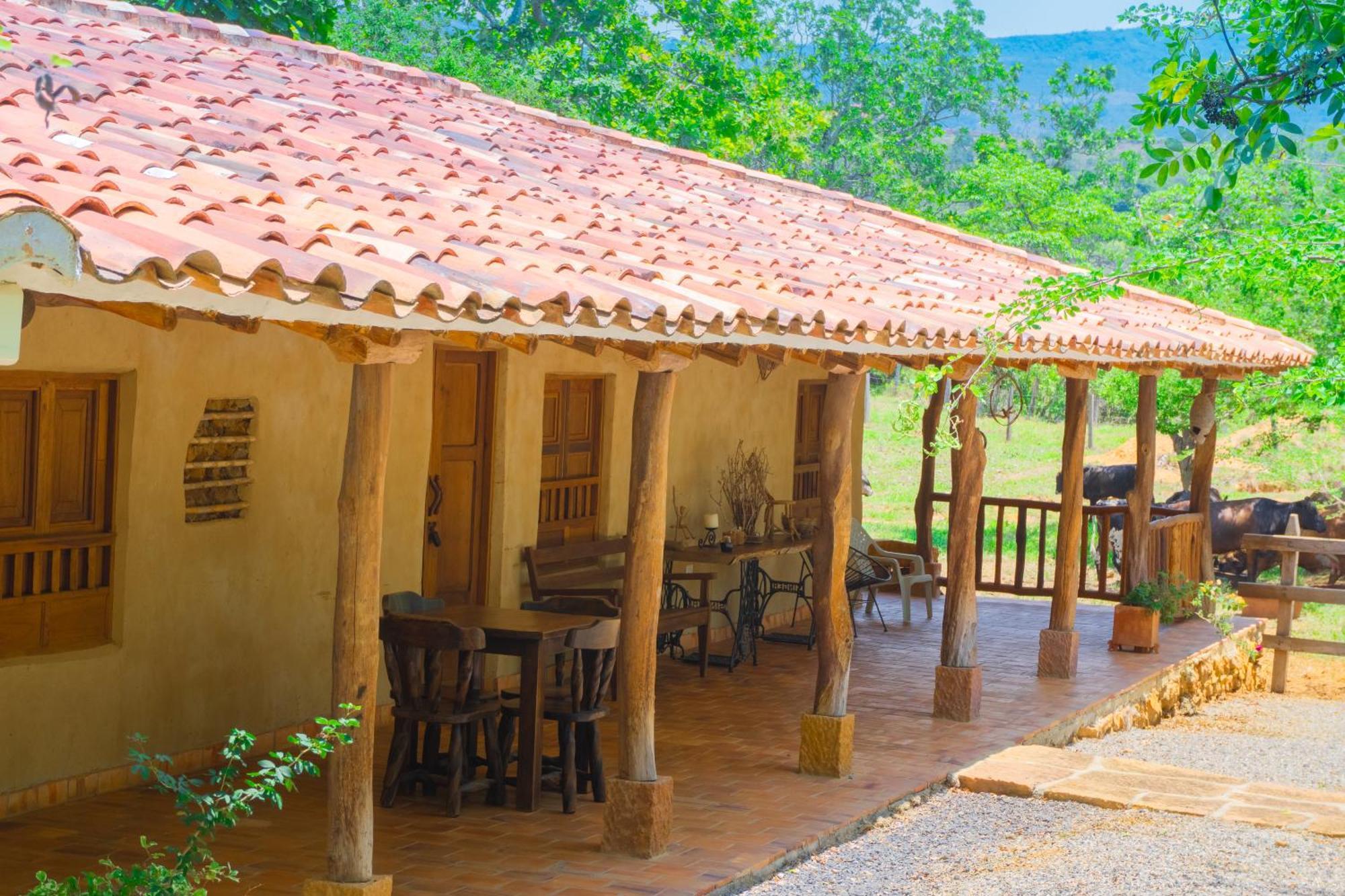 Hotel Hacienda Macedonia Barichara Buitenkant foto