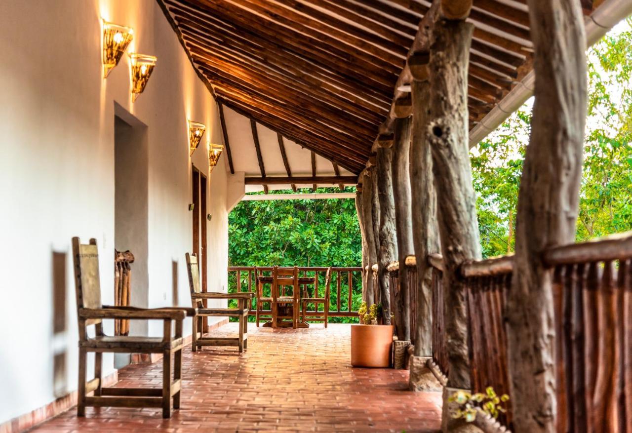 Hotel Hacienda Macedonia Barichara Buitenkant foto