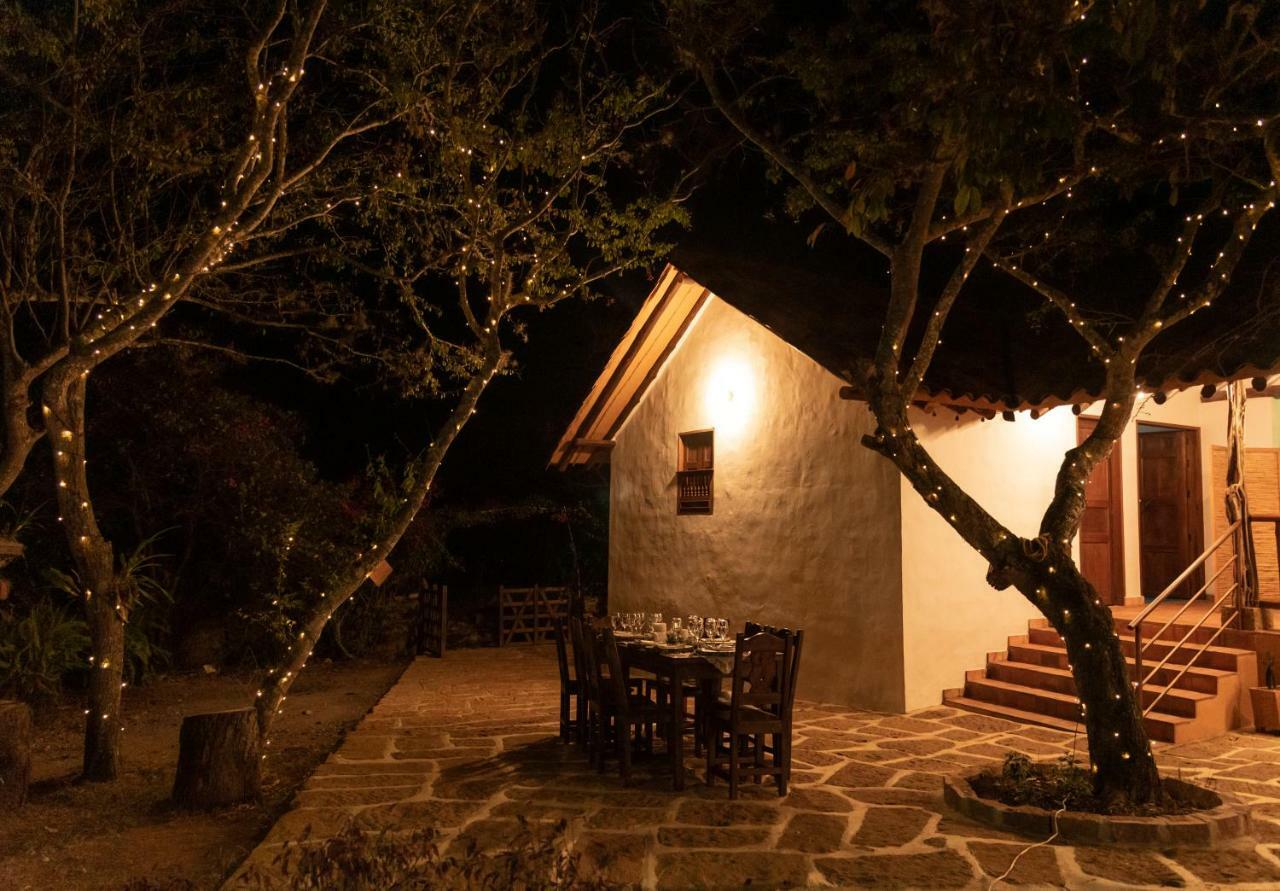 Hotel Hacienda Macedonia Barichara Buitenkant foto